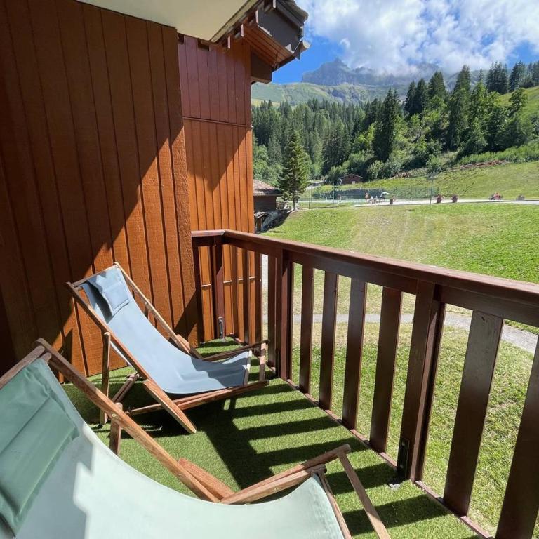 Studio ski-in/ski-out, balcon sud, cuisine équipée, 4 pers, animaux ok - FR-1-356-274 - Estudio - 13