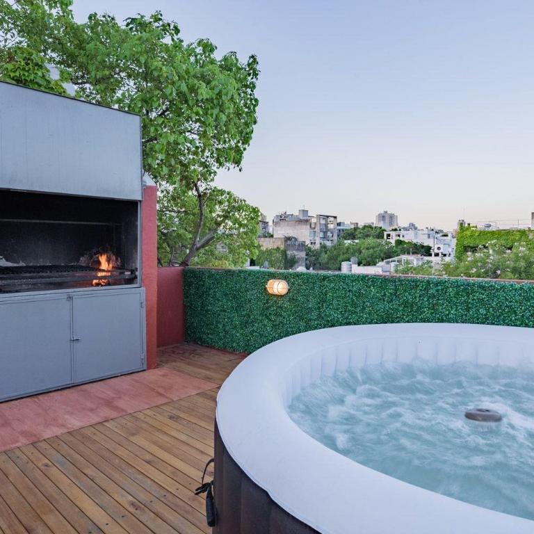 Great house w/ private terrace BBQ & Jacuzzi - Villa de 3 dormitorios - 51