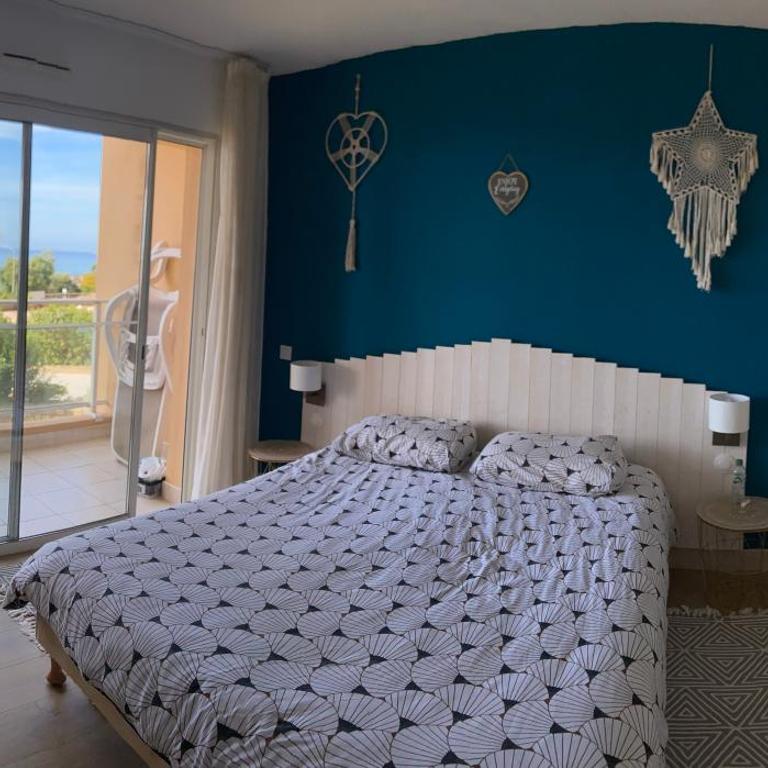 F2 vue mer dans résidence avec piscine - Appartement 1 Chambre - 19