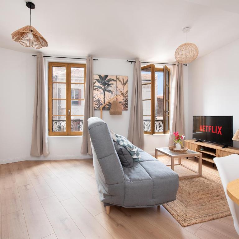 Le Phoenix - T3 Centre Ville Clim - Appartamento con 2 Camere da Letto - 1