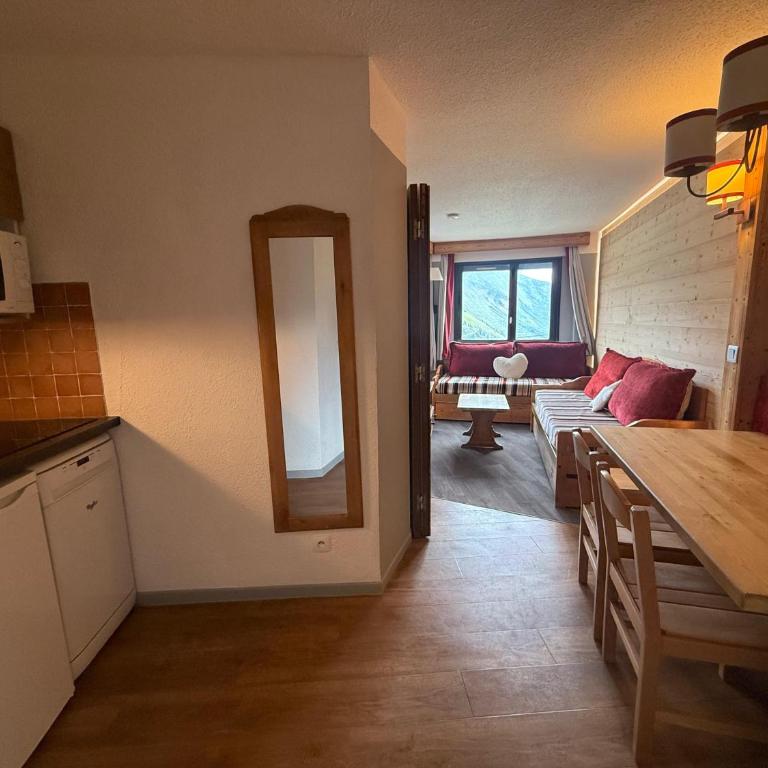 DEUX PIÈCES CHALEUREUX VUE IMPRENABLE Résidence Datcha AU PIED DES PISTES - Appartement 1 Chambre - 7