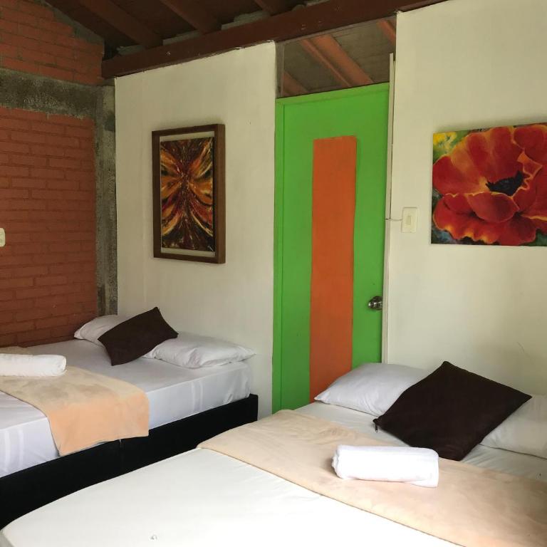 EcoCabañas Pereira - Habitación Doble Familiar - 4