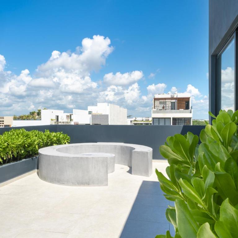 Comfortable Studio with Pool in a Central Area - Playa del Carmen - Huaya 501 - Apartamento de 1 dormitorio - 13