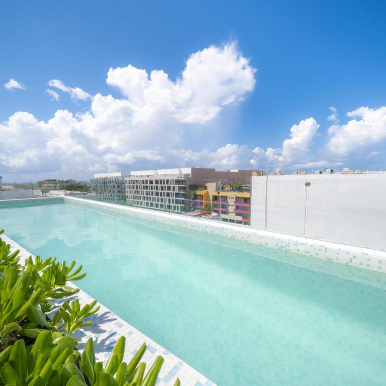 Comfortable Studio with Pool in a Central Area - Playa del Carmen - Huaya 501 - Apartamento de 1 dormitorio - 10