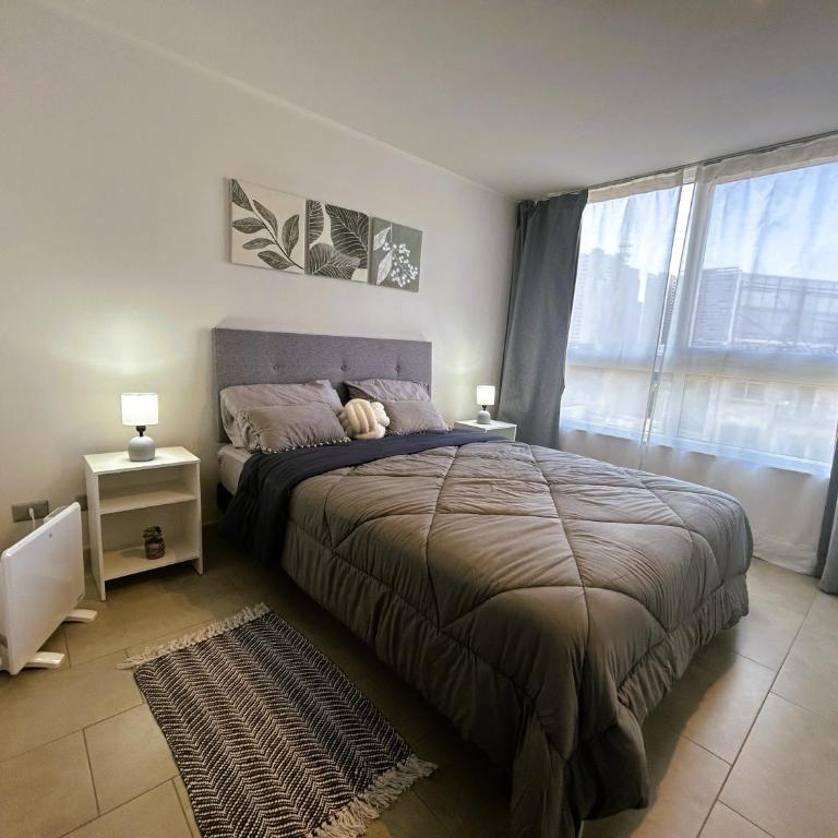 Departamento Nuevo Metro Irarrázaval Ñuñoa - Apartamento de 1 dormitorio - 3