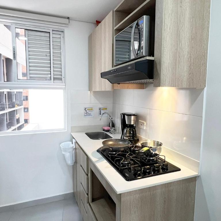 Apartamento con Terraza y Vista en Medellín - Apartamento de 1 dormitorio - 3