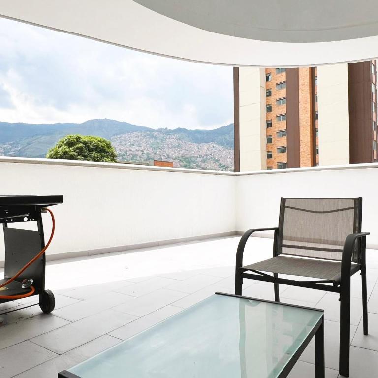 Apartamento con Terraza y Vista en Medellín - Apartamento de 1 dormitorio - 30