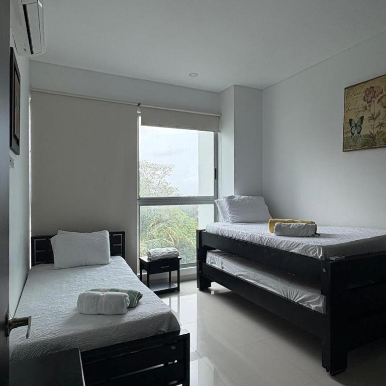 Apartamento en Cartagena a pasos de la Playa - Two-Bedroom Apartment - 13