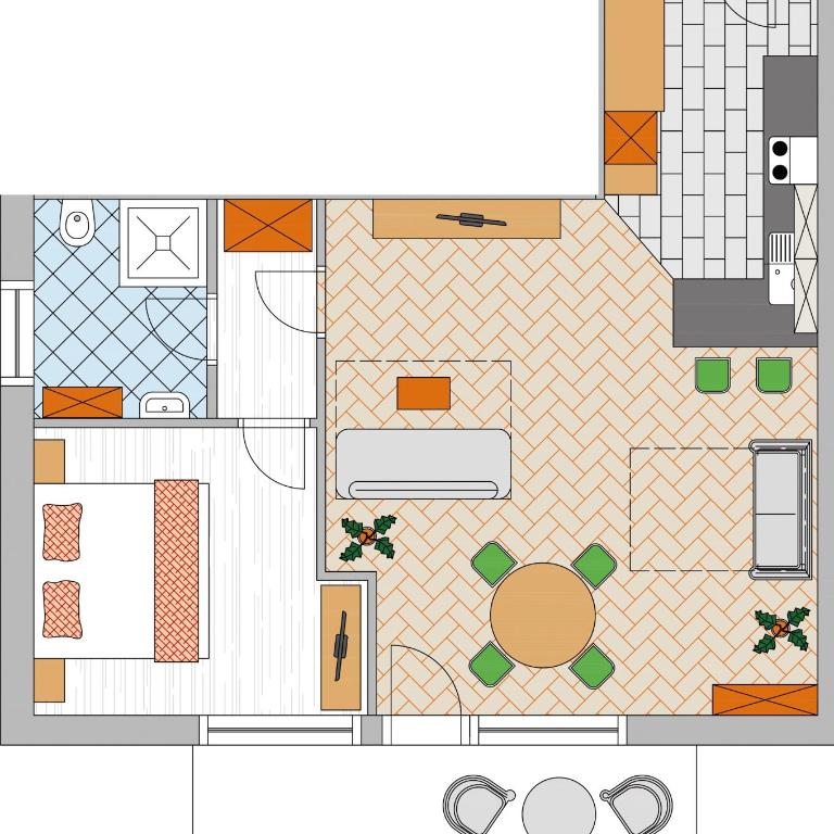 Apartment Lichtoase - Apartment mit 1 Schlafzimmer - 3
