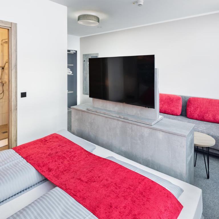 Rimedya Hotel - an der Messe München - Chambre Familiale Adaptée aux Personnes à Mobilité Réduite - 6