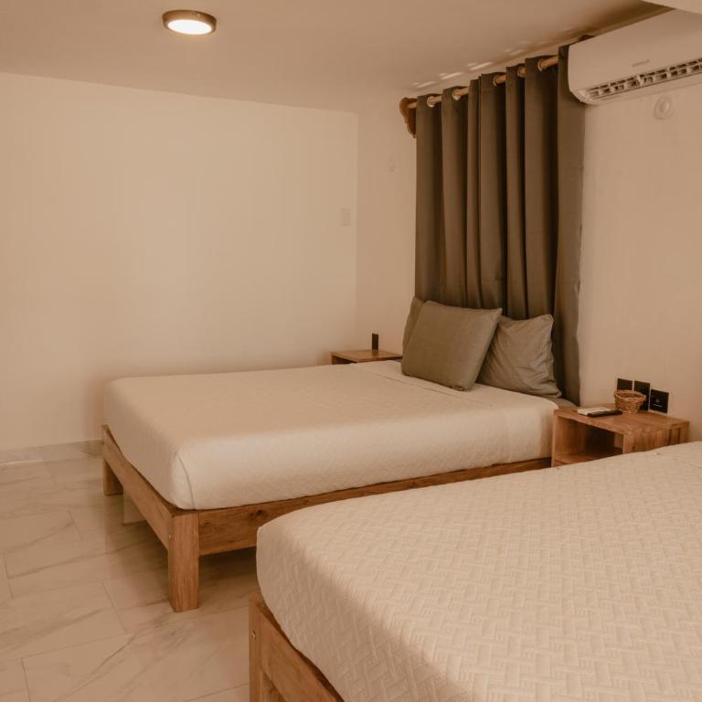 Hotel Solana Bacalar Lakefront - Habitación Cuádruple con vistas al lago - 14