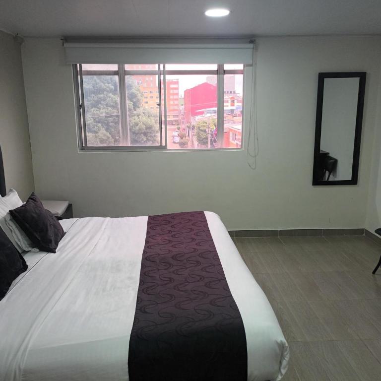 Hotel Santiago Plaza - Habitación Doble - 1 o 2 camas - 5