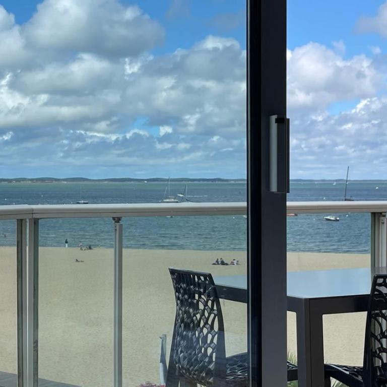 Première ligne - Vue mer exceptionnelle - Accès direct plage - Grand balcon - Parking privatif clos - Tout à pieds - Appartamento con 1 Camera da Letto e Vista Oceano - 16