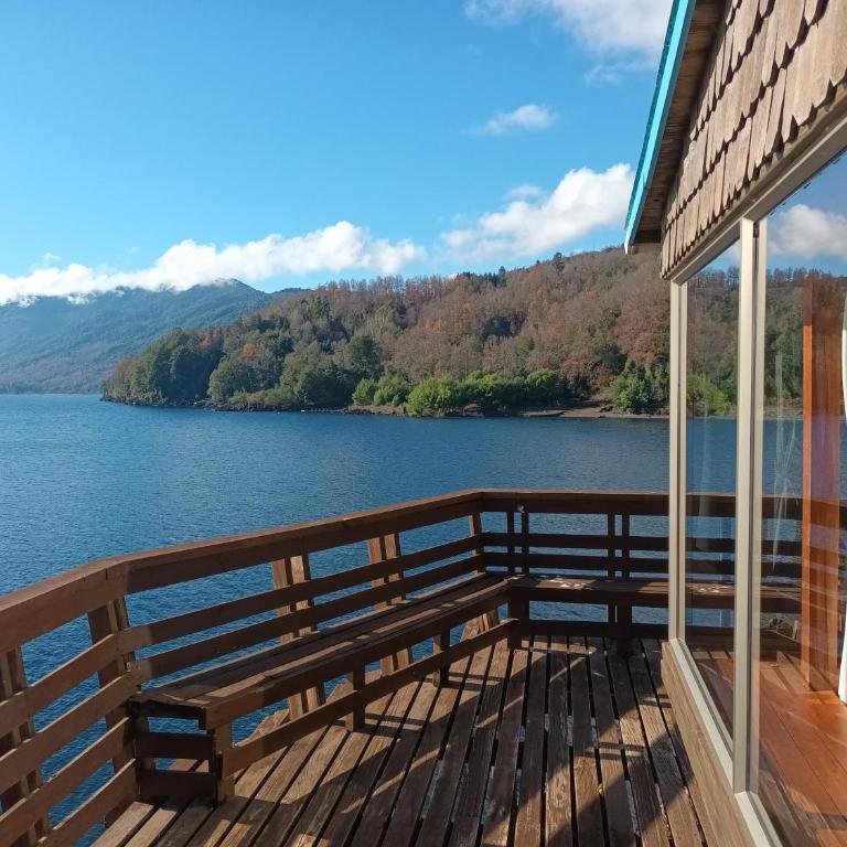 Cabaña Celeste - Acceso directo a playa lago Caburgua y cancha de tenis - direct access Beach in Caburgua Lake and tenis court - Three-Bedroom Apartment - 9