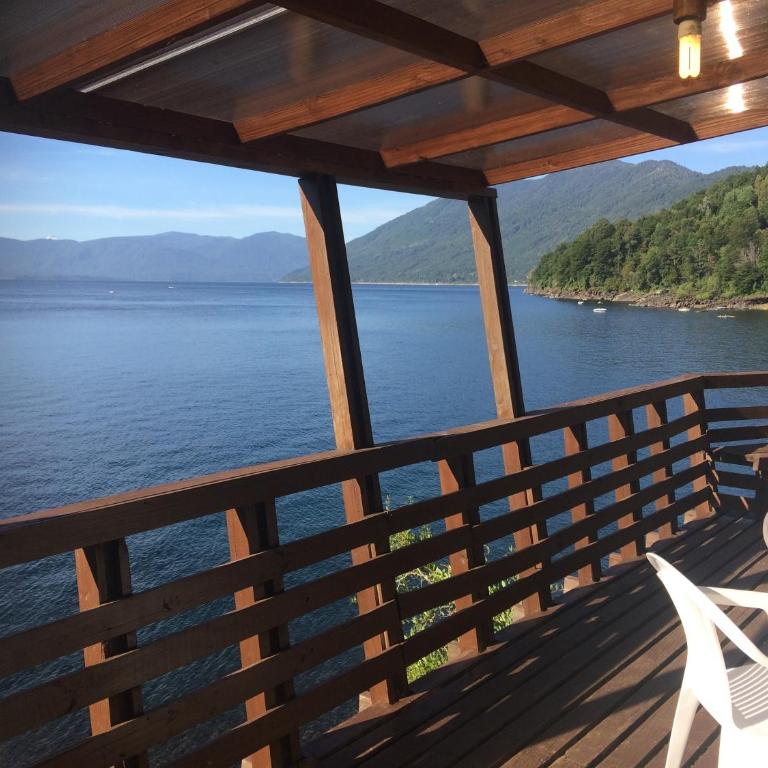 Cabaña Celeste - Acceso directo a playa lago Caburgua y cancha de tenis - direct access Beach in Caburgua Lake and tenis court - Three-Bedroom Apartment - 14