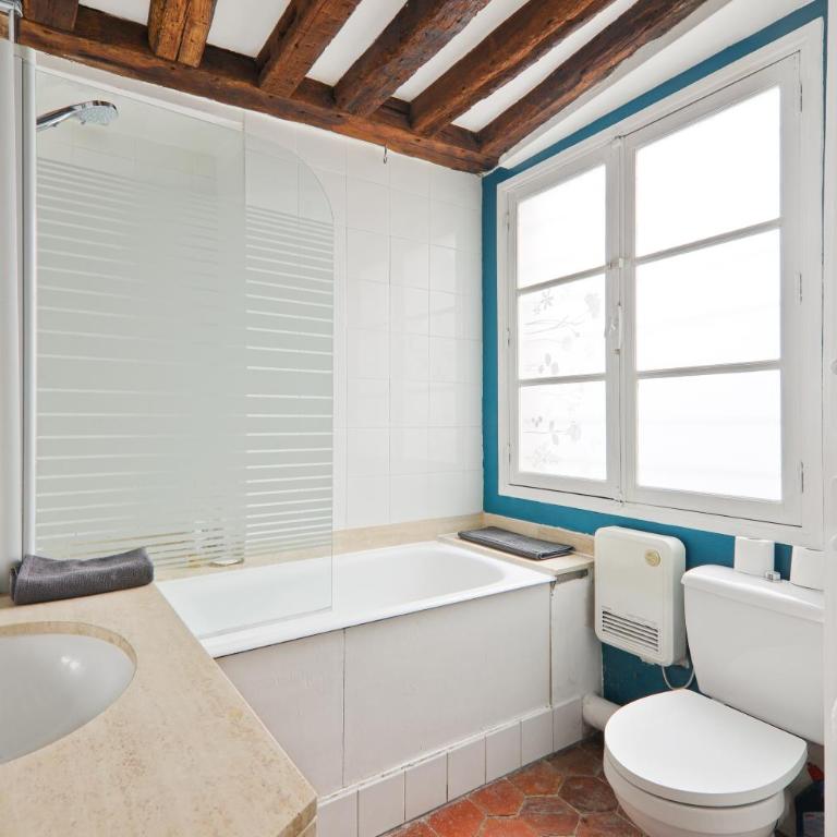 Musee du Louvre 5 Luxurious Apartment 1BR-6P Free Netflix - Appartement 1 Chambre - 14