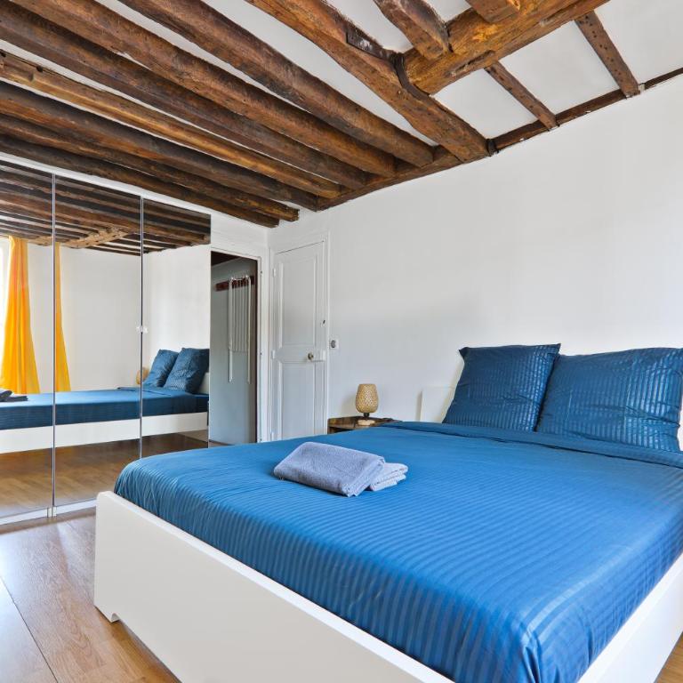Musee du Louvre 5 Luxurious Apartment 1BR-6P Free Netflix - Appartement 1 Chambre - 12