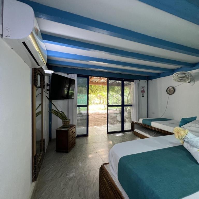 Hostal PerlaNegra Tierra Bomba - Chalet de 1 dormitorio - 13