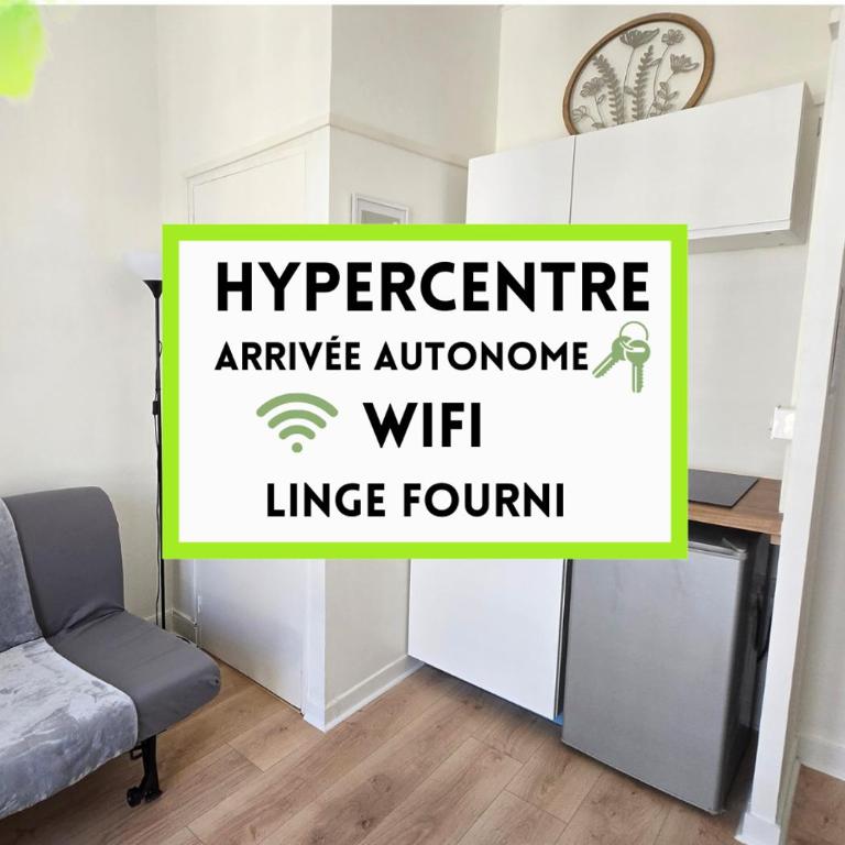 #2 - Central Tours VERT - Hypercentre - Appartement 1 Chambre - 1