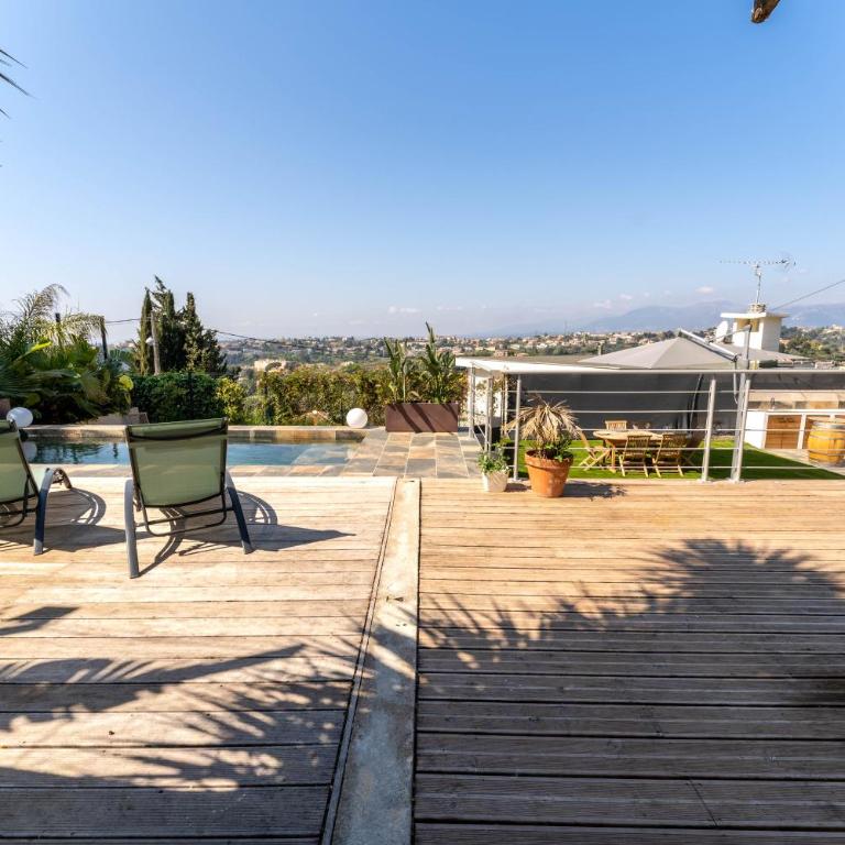 Magnifique appartement avec piscine et jardin - Appartement 2 Chambres - Vue sur Mer - 35