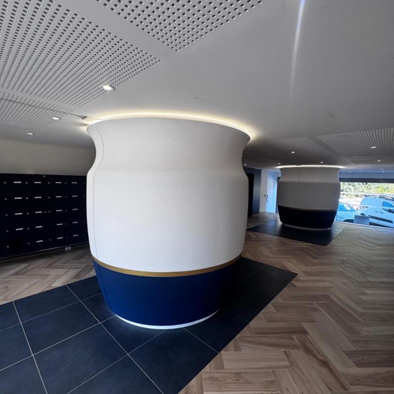 Luxueux appartement climatisé avec piscine & parking - Appartement 1 Chambre - 14