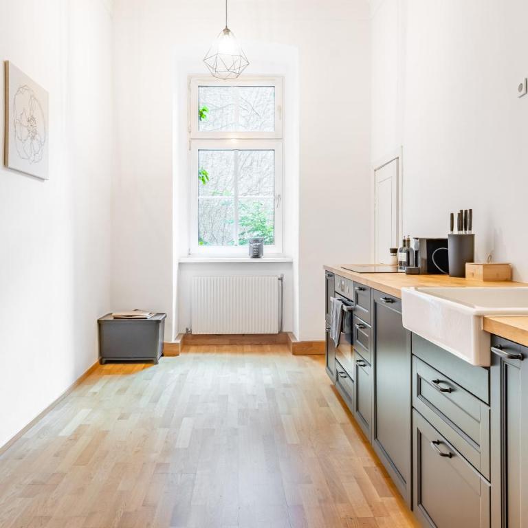 Alpena Homes, Zentrum, Domblick, Küche - Apartment mit 2 Schlafzimmern - 2