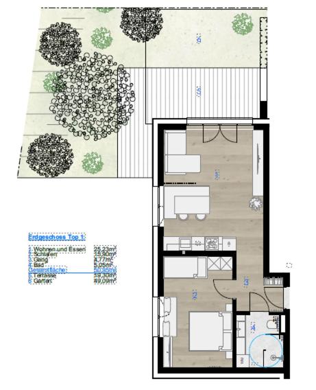 my Zillernest - Apartment mit 1 Schlafzimmer und Garten - 3