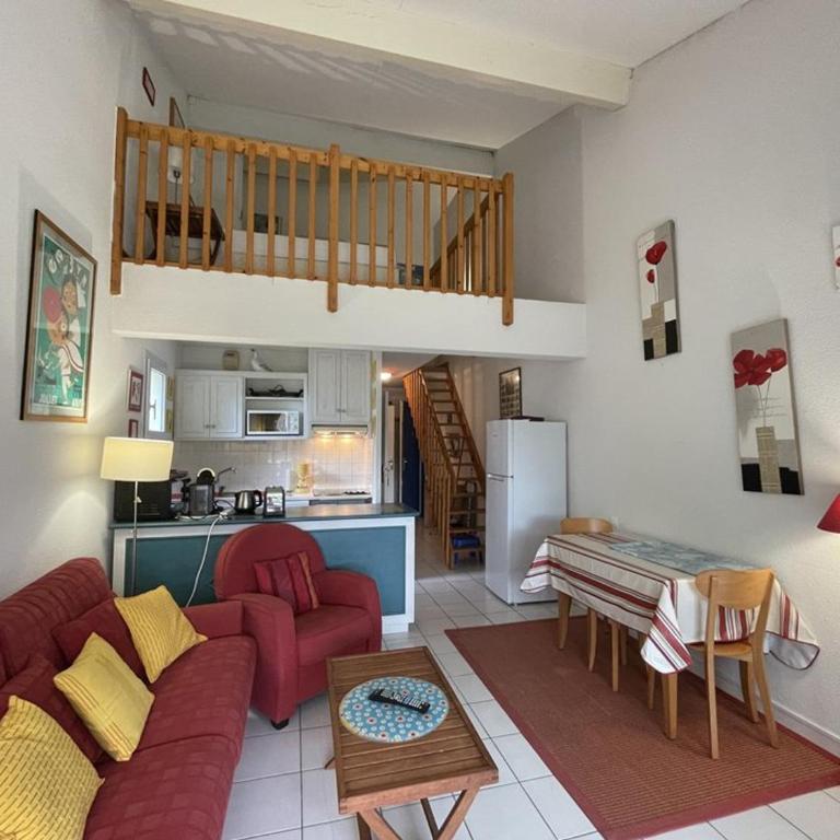 T2 Mezzanine pour 4 pers. avec Piscine à Soustons - Appartement 1 Chambre - 6