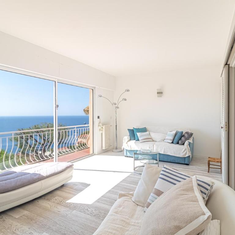 Family Villa-sea view, pool and garden near Monaco - Appartement - 3