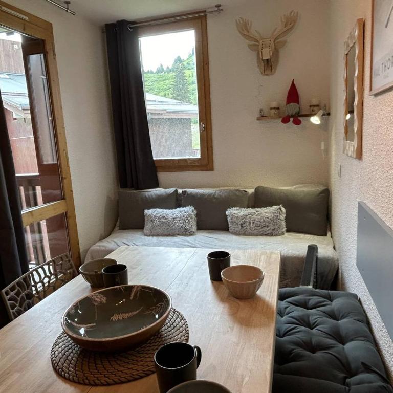 Appartement skis aux pieds avec balcon à Méribel - FR-1-355-218 - Studio - 5