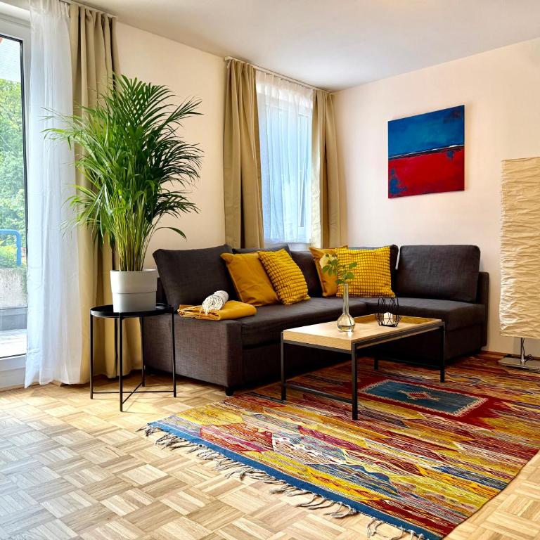 Grüne Oase im Zentrum mit Dachterrasse, WLAN, Lift - Apartment mit 1 Schlafzimmer - 3