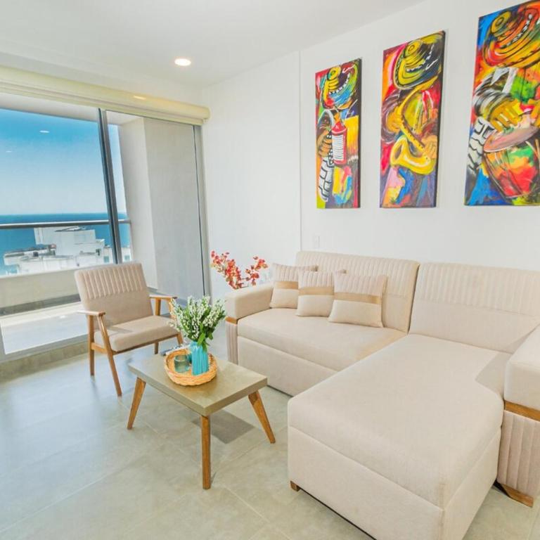 Apto 1417 condominio Santa marina, Santa Marta - Three-Bedroom Apartment - 38