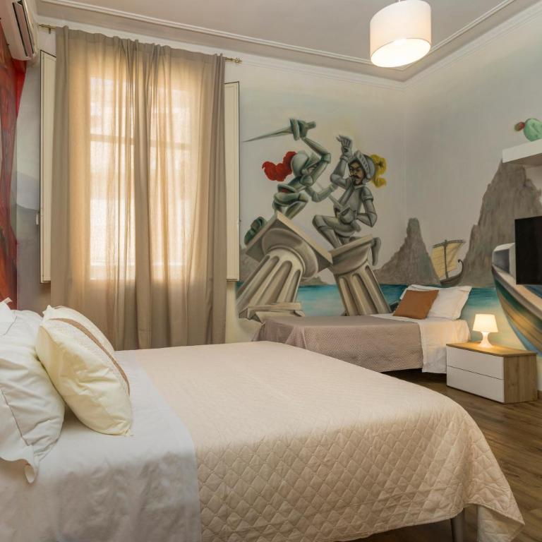 Catania Urban Rooms - Artistic Design Rooms in Catania Center near Via Etnea - Discover our Promo on www cataniaurbanrooms it - Double Room with Extra Bed - 6