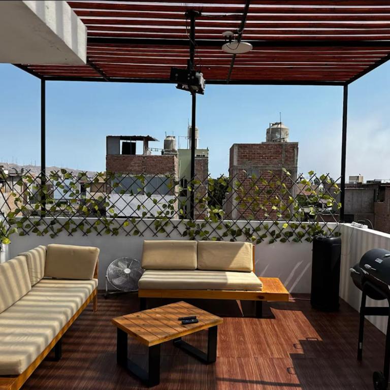 House in Barranco, Hot Tub & Rooftop Cinema, 11 P - Four-Bedroom House - 7