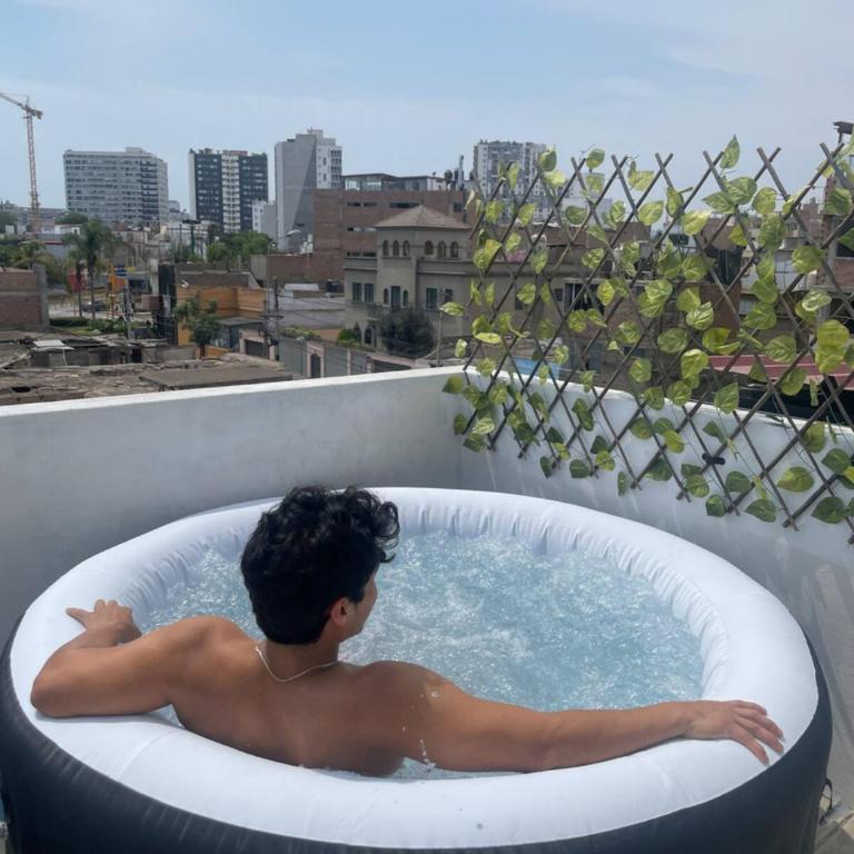 House in Barranco, Hot Tub & Rooftop Cinema, 11 P - Four-Bedroom House - 18