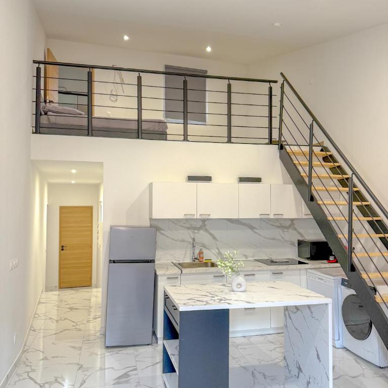 T3 Duplex Luxe Design Hyper Centre Port Clim Wifi - Apartamento de 2 dormitorios - 1