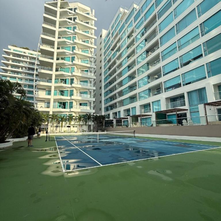 Apartamento Luxury hotel sonesta cartagena seaway 935 frente al mar - Three-Bedroom Apartment - 12
