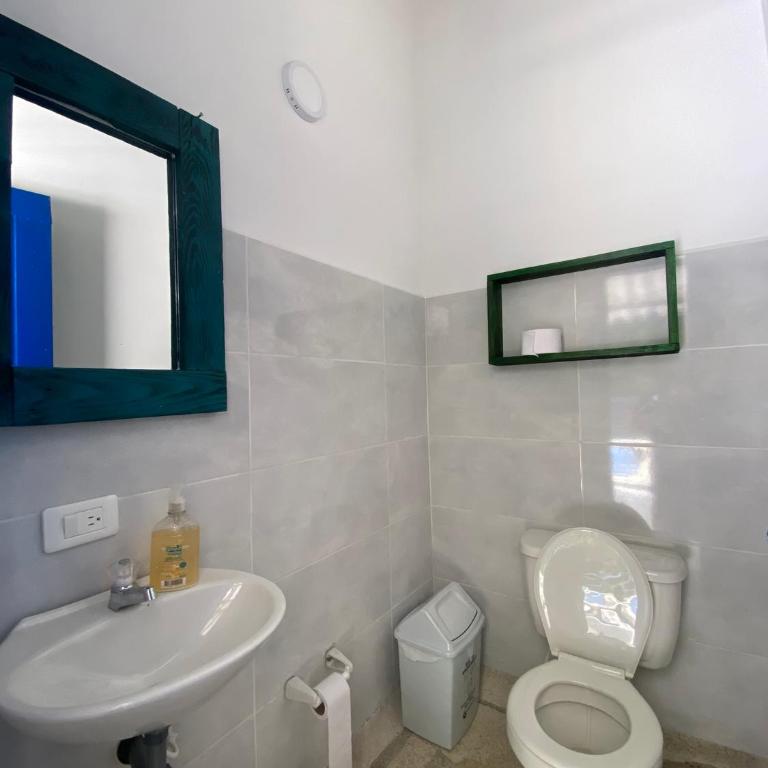 Finca Hotel Casalegre, habitacion privada - Habitación Doble con baño privado externo - 2 camas - 5