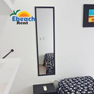 Ebeach Apartamento con aire, cocina y TV, a pasos de la playa - Two-Bedroom Apartment - 10