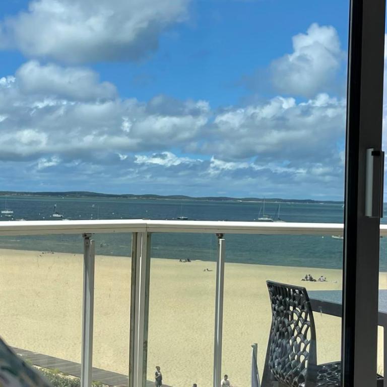 Première ligne - Vue mer exceptionnelle - Accès direct plage - Grand balcon - Parking privatif clos - Tout à pieds - Appartamento con 1 Camera da Letto e Vista Oceano - 12