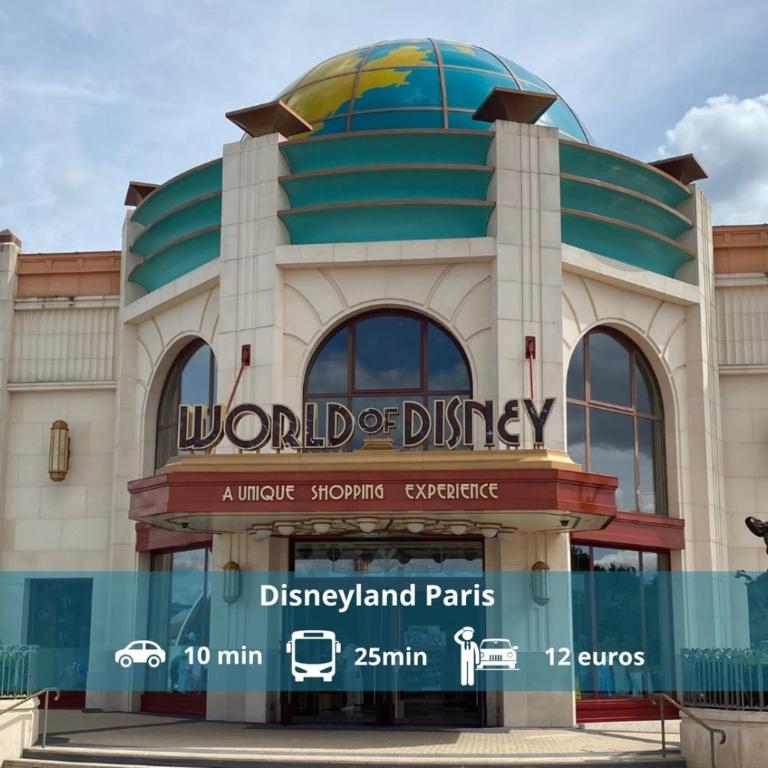 La Villa Maupiti, 12pers, 7 min Disneyland Paris - Haus mit 4 Schlafzimmern - 60