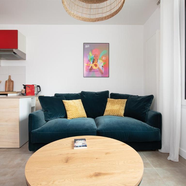 Appartement Centre Ville Toulouse - Dôme la Grave - WiFi- Parking GRATUIT - One-Bedroom Apartment - 2