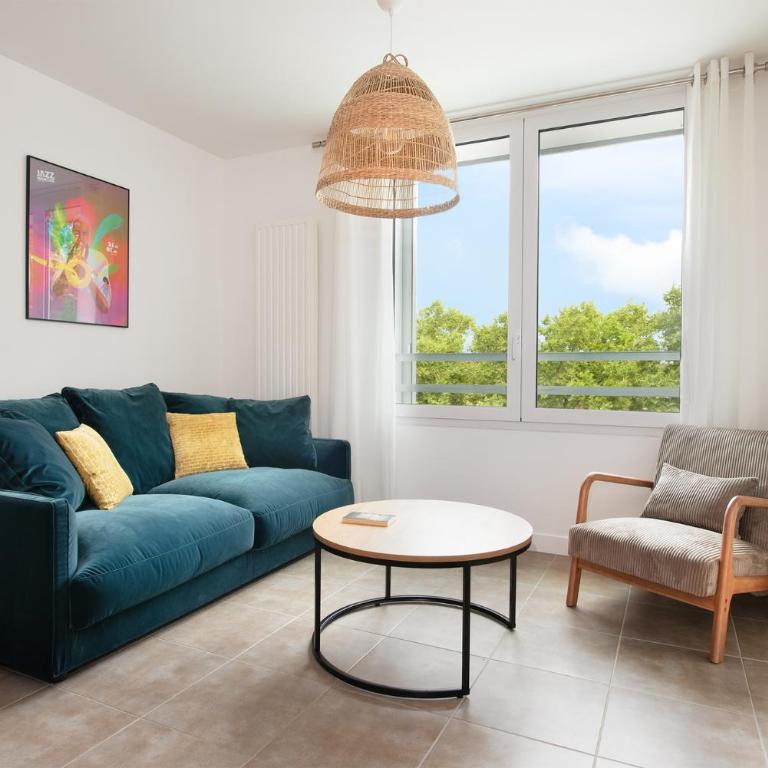 Appartement Centre Ville Toulouse - Dôme la Grave - WiFi- Parking GRATUIT - One-Bedroom Apartment - 5