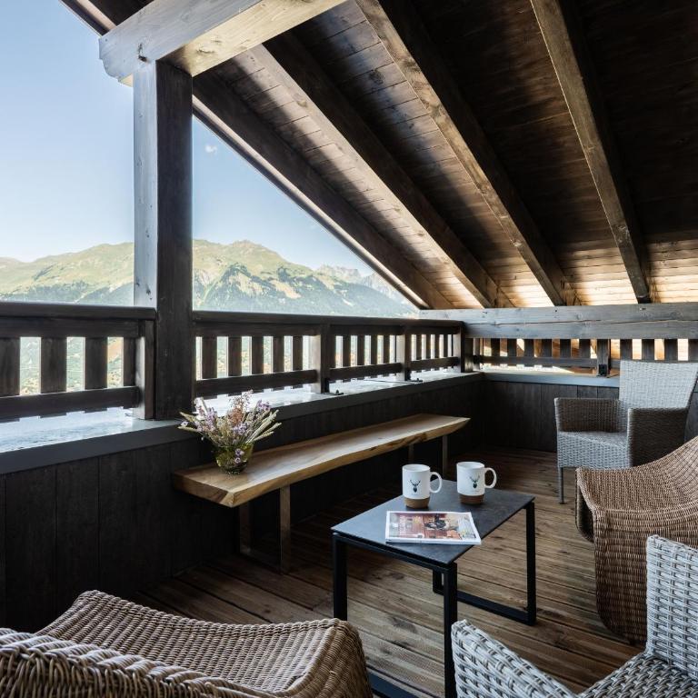 Superbe T4 à Plagne Montalbert avec Cheminée, WIFI, Parking & Terrasse - FR-1-755-28 - Apartment - 9