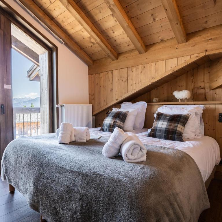 Superbe T4 à Plagne Montalbert avec Cheminée, WIFI, Parking & Terrasse - FR-1-755-28 - Apartment - 10
