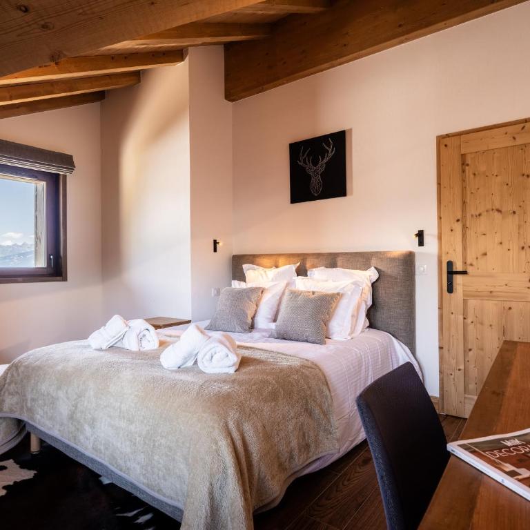 Superbe T4 à Plagne Montalbert avec Cheminée, WIFI, Parking & Terrasse - FR-1-755-28 - Apartment - 11