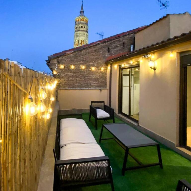 Atico Ordesa Barbacoa Terraza WiFi 4 Pax Ascensor - One-Bedroom Apartment - 7
