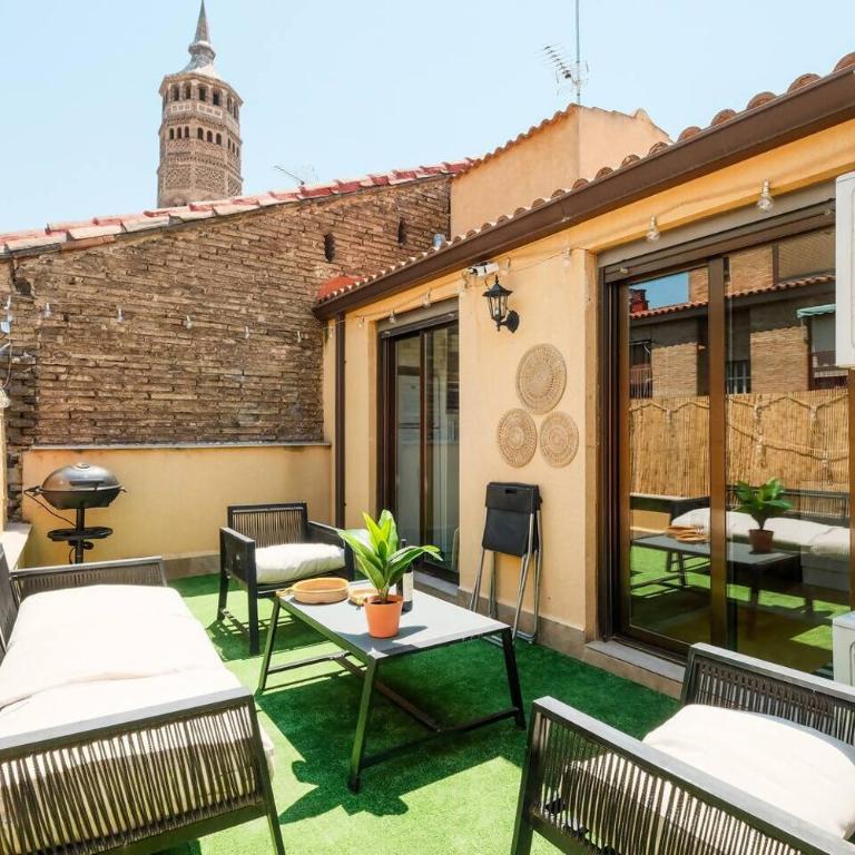 Atico Ordesa Barbacoa Terraza WiFi 4 Pax Ascensor - One-Bedroom Apartment - 25