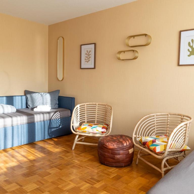 Angela Apartments - Apartment mit 1 Schlafzimmer und Balkon - 1