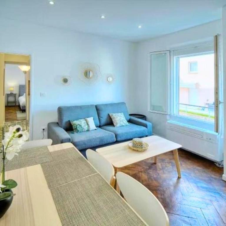 LOENA CANNES CENTRE - 2 pièces rénové - 4 personnes - proche croisette palais festival plage - internet gratuit - climatisation - non fumeur - Apartment mit 1 Schlafzimmer - 4